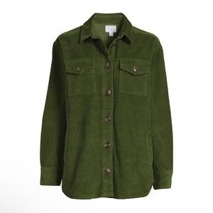 Time and Tru corduroy shacket